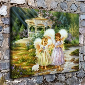 10436-Lovely Little Angel Home Decor HD Canvas Print Pictur Wall Art Painting   112655051419